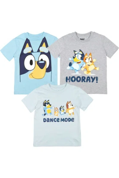 Bluey Kids'  Short Sleeve T-shirt 3-pack