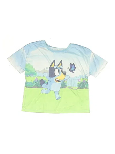 Pre-owned Bluey Kids' Short Sleeve T-shirt In Blue