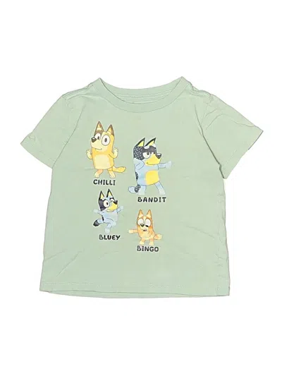 Pre-owned Bluey Kids' Short Sleeve T-shirt In Green