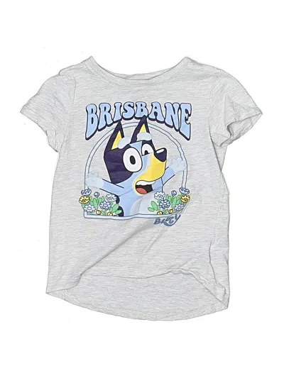 Pre-owned Bluey Kids' Short Sleeve T-shirt In Silver