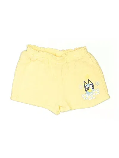 Pre-owned Bluey Kids' Shorts In Yellow