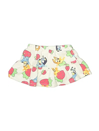 Pre-owned Bluey Babies' Skirt In White