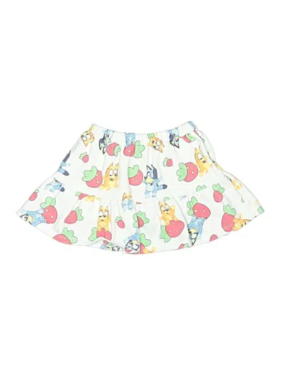 Pre-owned Bluey Kids' Skirt In White