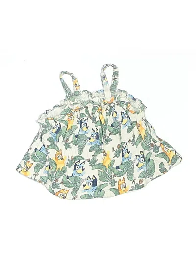 Pre-owned Bluey Kids' Sleeveless Blouse In Green