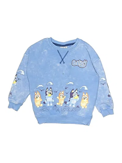 Pre-owned Bluey Kids' Sweatshirt In Blue