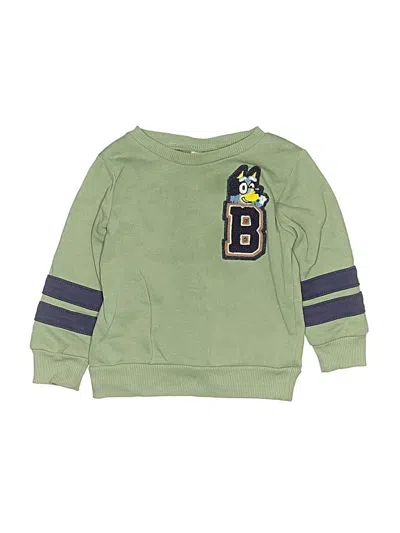 Pre-owned Bluey Kids' Sweatshirt In Green