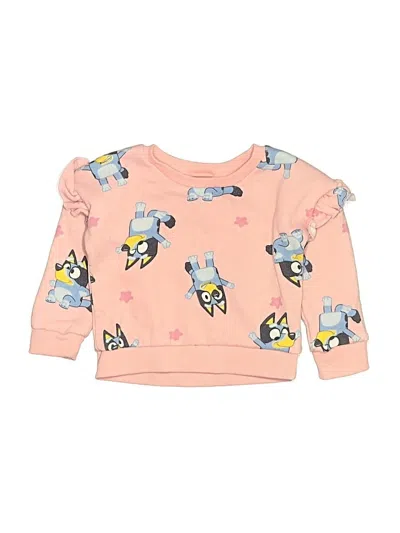 Pre-owned Bluey Kids' Sweatshirt In Pink