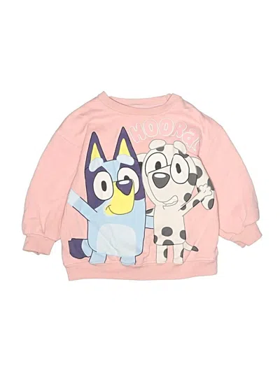 Pre-owned Bluey Kids' Sweatshirt In Pink