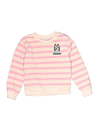 Pre-owned Bluey Kids' Sweatshirt In Pink