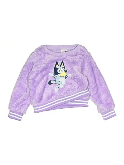 Pre-owned Bluey Kids' Sweatshirt In Purple