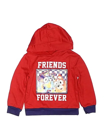 Pre-owned Bluey Kids' Sweatshirt In Red