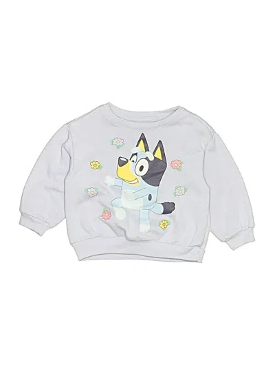 Pre-owned Bluey Kids' Sweatshirt In Silver