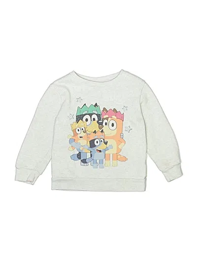 Pre-owned Bluey Kids' Sweatshirt In Silver