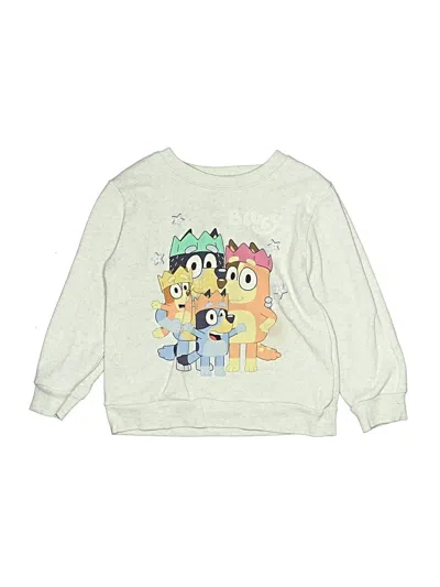 Pre-owned Bluey Kids' Sweatshirt In Silver