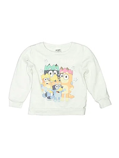 Pre-owned Bluey Kids' Sweatshirt In White