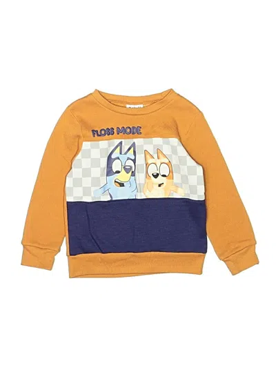 Pre-owned Bluey Kids' Sweatshirt In Yellow