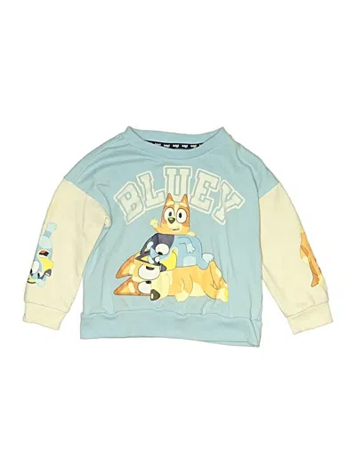 Pre-owned Bluey Kids' Sweatshirt In Yellow
