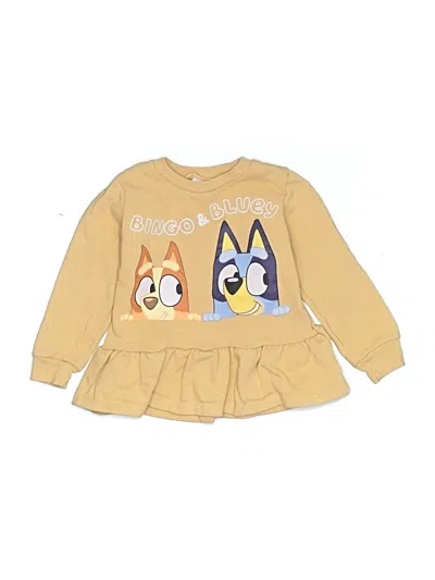Pre-owned Bluey Kids' Sweatshirt In Yellow