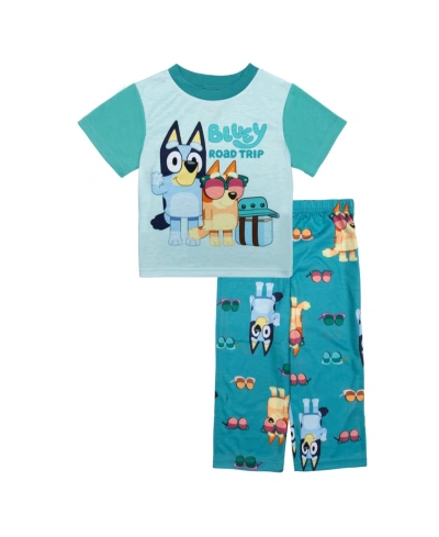 Bluey Kids' Toddler Boys 2pc Polyester Pajama Set In Assorted