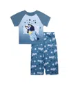 Bluey Toddler Boys Short Sleeve Tee And Open Leg Pant, 2-piece Pajama Set In Assorted