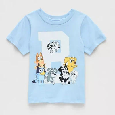 Bluey Babies' Toddler Girls Crew Neck Short Sleeve  Graphic T-shirt