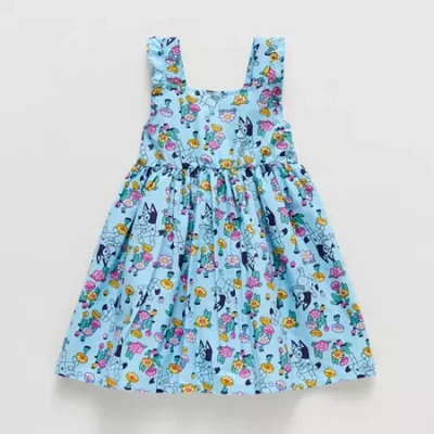 Bluey Babies' Toddler Girls Sleeveless  A-line Dress