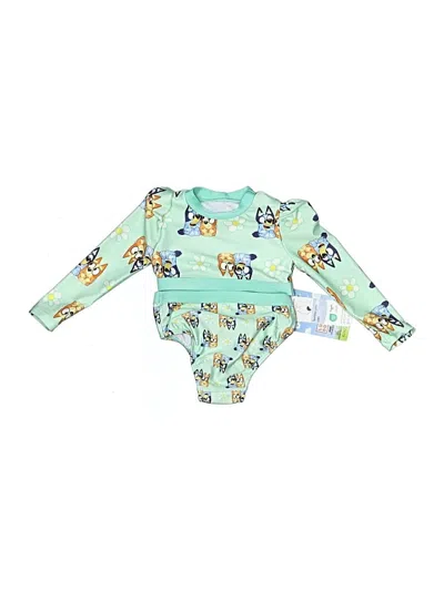 Bluey Babies' Two Piece Swimsuit In Blue