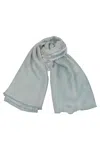 Blugirl Logo Jaquard Foular Scarf In Green