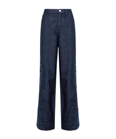 Blugirl Belt Loop Jeans In Blue