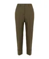 Blugirl Belt Loops Slacks In Green