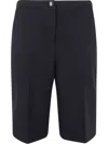 Blugirl Light Crepe Bermuda Short In Black