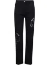 Blugirl Lace Rose Paneled Jeans