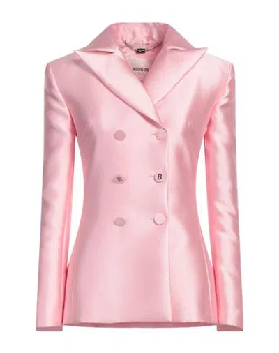 Blugirl Blumarine Woman Blazer Pink Size 2 Polyester