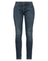 Blugirl Blumarine Woman Denim Pants Blue Size 8 Cotton, Lyocell, Elastane In Blue