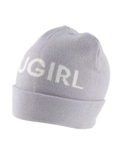 Blugirl Blumarine Woman Hat Grey Size Onesize Viscose, Polyester, Polyamide In Gray