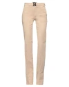 Blugirl Woman Jeans Beige Size 32 Cotton, Elastane In Beige