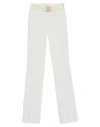 Blugirl Woman Jeans White Size 31 Cotton, Elastane
