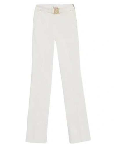 Blugirl Woman Jeans White Size 31 Cotton, Elastane In White