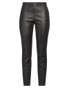 Blugirl Blumarine Woman Pants Black Size 10 Lambskin