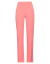 Blugirl Woman Pants Coral Size 6 Polyester, Elastane In Red