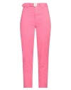 Blugirl Woman Pants Fuchsia Size 30 Cotton, Elastane In Pink