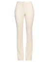 Blugirl Woman Pants Ivory Size 4 Polyester, Viscose, Elastane In White