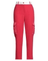 Blugirl Blumarine Woman Pants Red Size 6 Polyester In Red