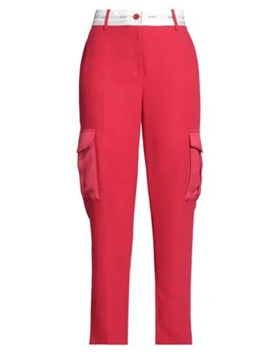 Blugirl Blumarine Woman Pants Red Size 6 Polyester