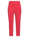 Blugirl Woman Pants Red Size 4 Polyester, Elastane In Red
