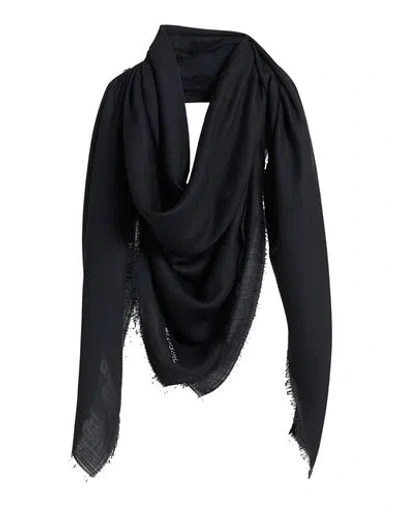 Blugirl Blumarine Woman Scarf Black Size - Viscose