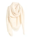 Blugirl Blumarine Woman Scarf Ivory Size - Viscose In White
