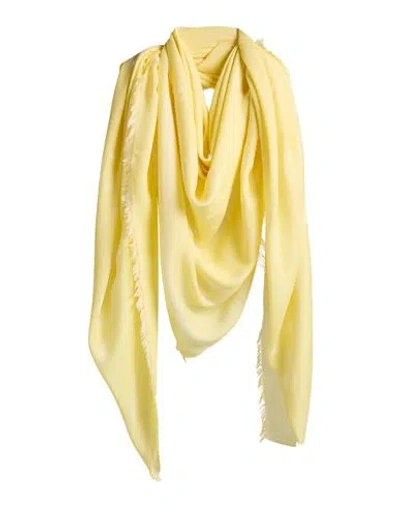 Blugirl Blumarine Blugirl Woman Scarf Pastel Yellow Size - Viscose, Modal