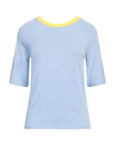 Blugirl Blumarine Blugirl Woman Sweater Sky Blue Size 8 Viscose, Polyester