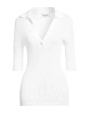 Blugirl Woman Sweater White Size 6 Viscose, Polyamide